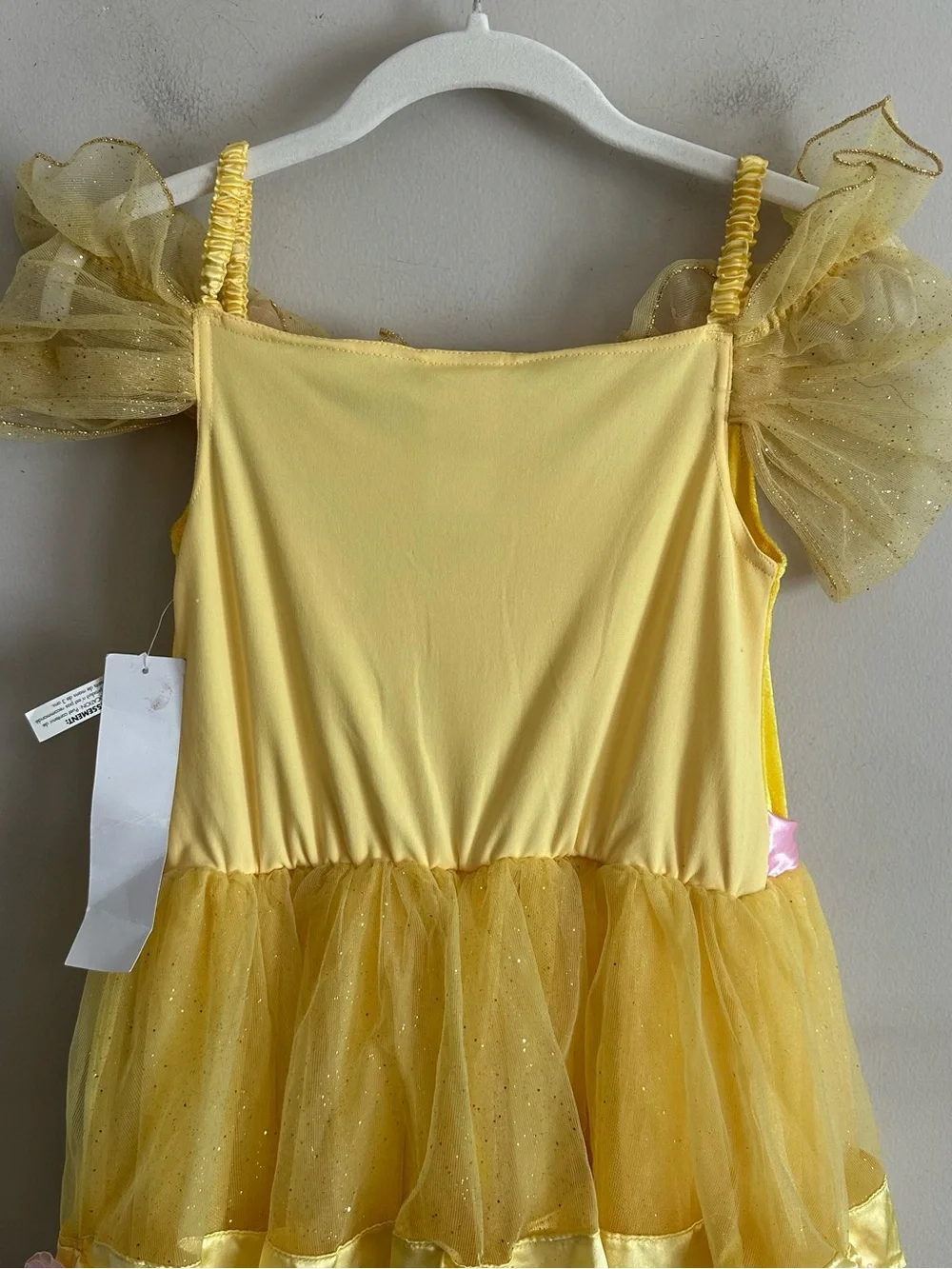NWT Disney Store Princess Belle Dress Beauty & The Beast Costume Girls Large 10